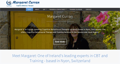 Desktop Screenshot of margaretcurran.com