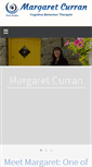Mobile Screenshot of margaretcurran.com
